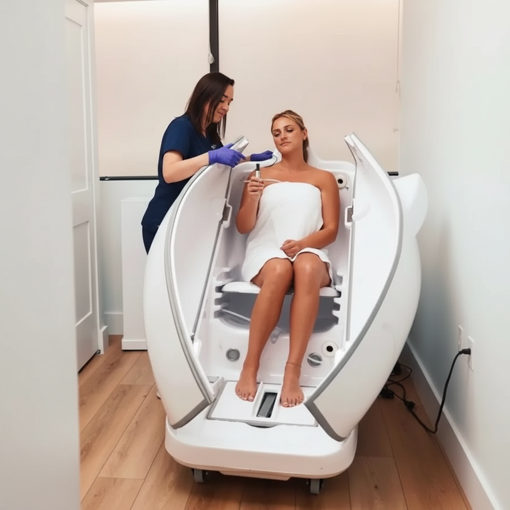 Thermal Wellness Pod chamber at Longevity Lab