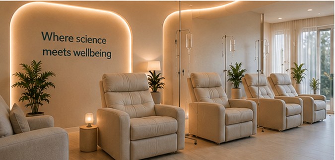 The Longevity Lab treatment space